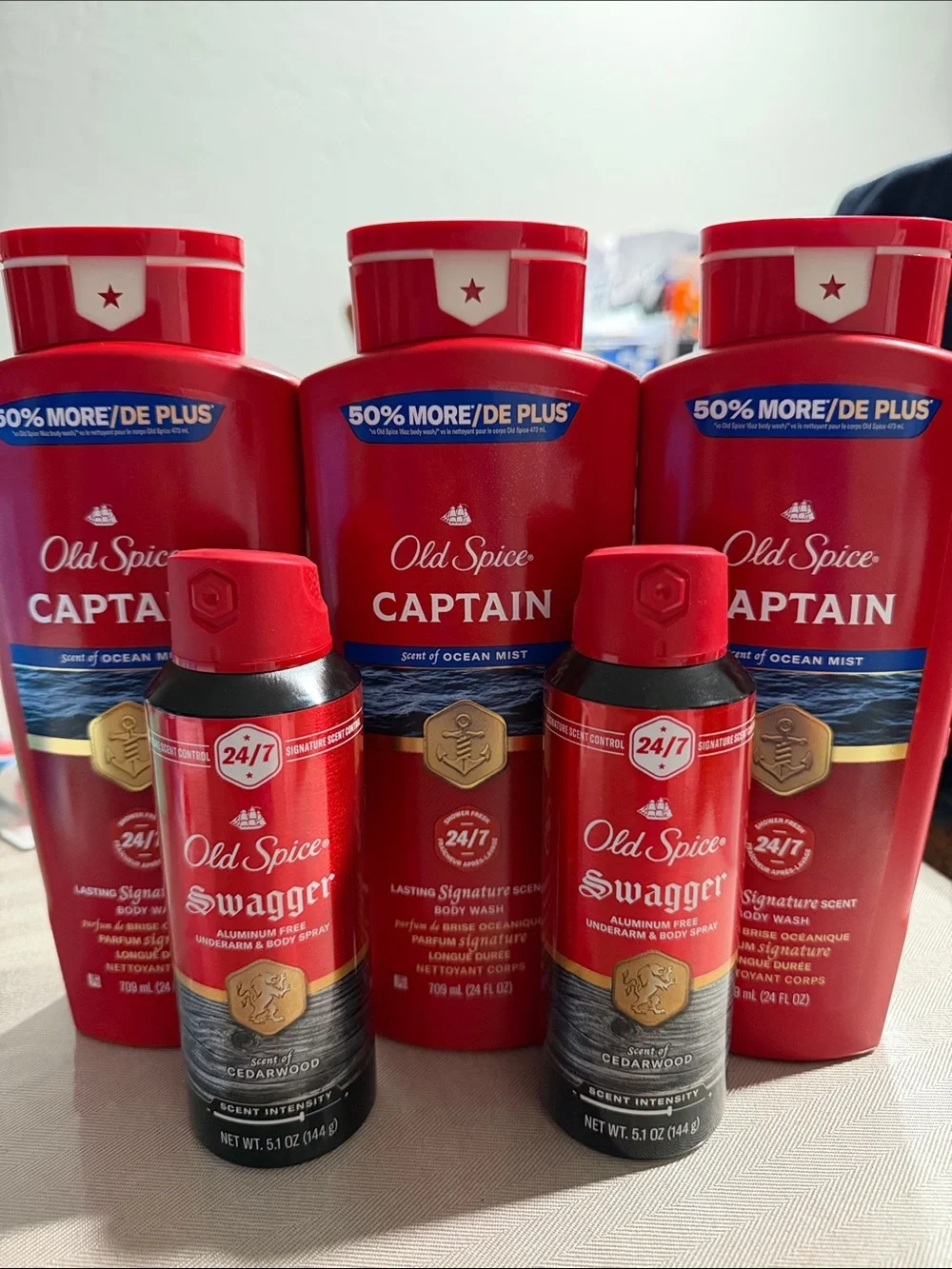 Kids Body Wash & Spray Bundle - Red (Captain & Swagger)